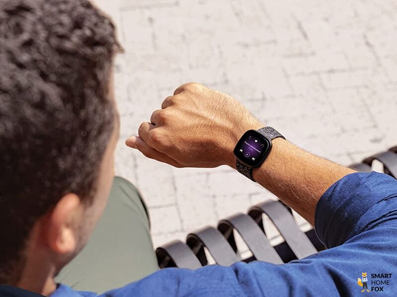 fitbit versa 3 musique